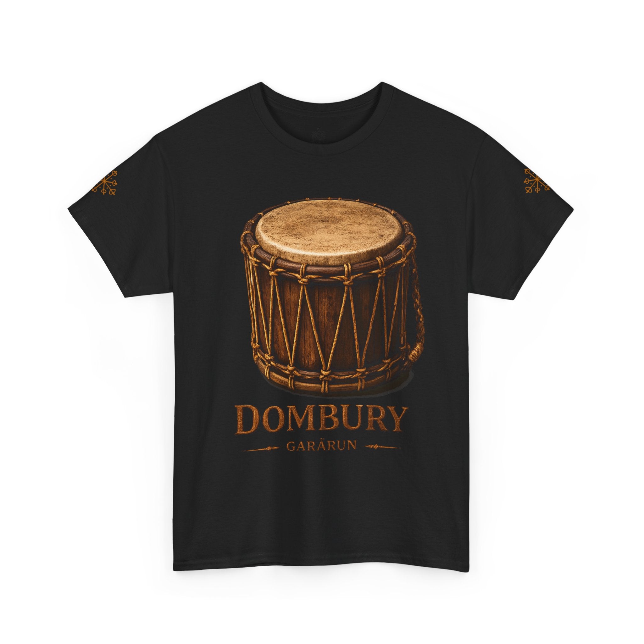 Drum Heritage T-Shirt — "Dombury" Traditional Gararun Design