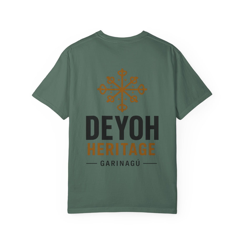 Dancer Graphic T-Shirt — "Deyoh Heritage" Garinagu Cultural Tee