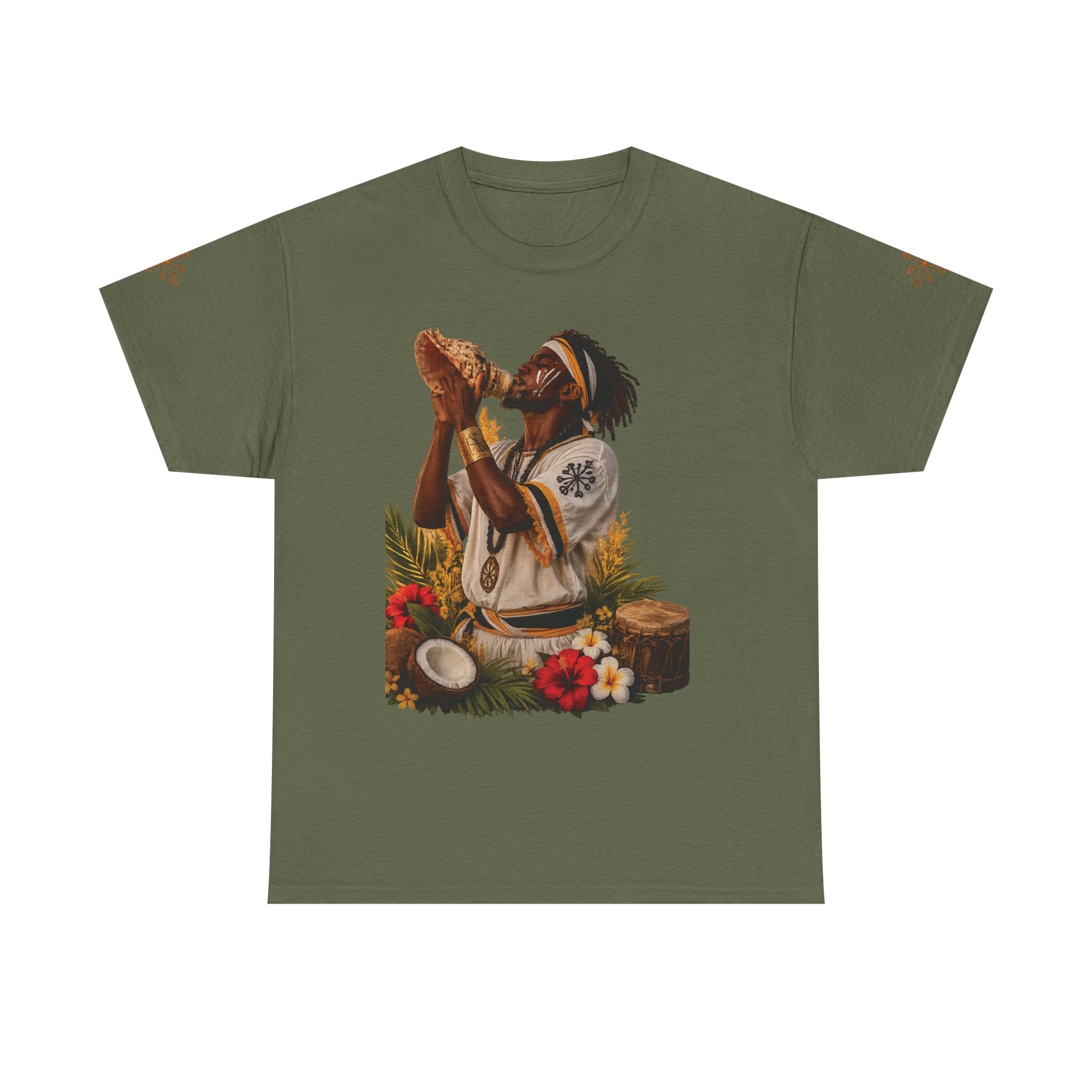 Heritage Tee — 'Deyoh Heritage' Garinagu Cultural T-Shirt