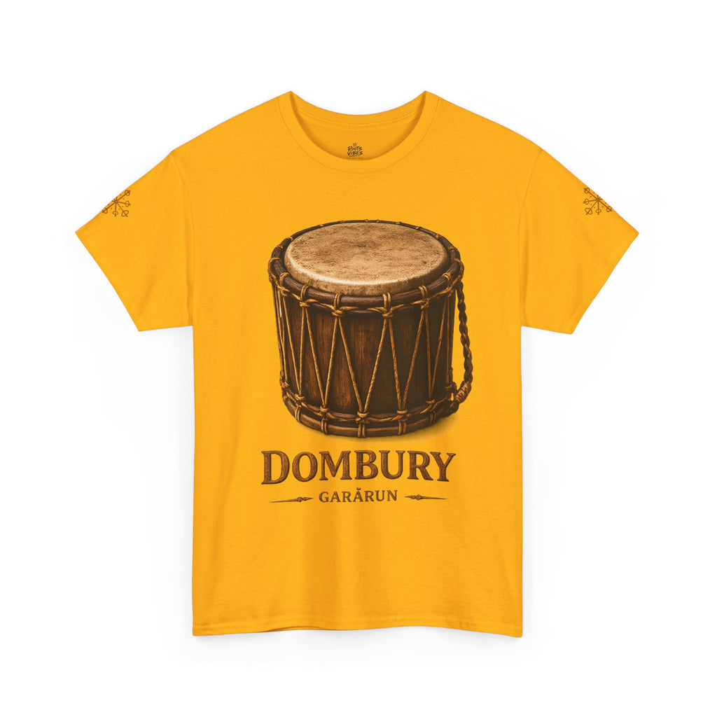 Drum Heritage T-Shirt — "Dombury" Traditional Gararun Design