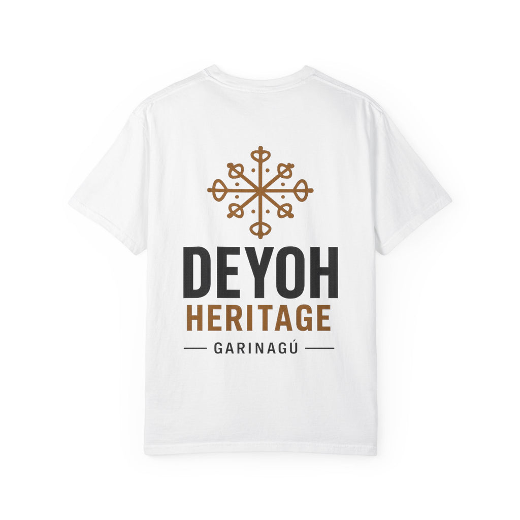 Dancer Graphic T-Shirt — "Deyoh Heritage" Garinagu Cultural Tee