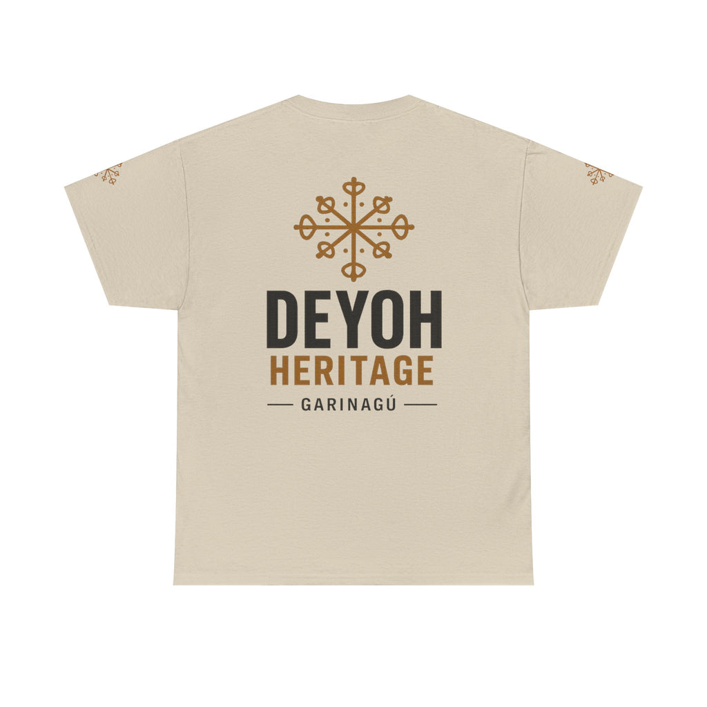Drum Heritage T-Shirt — "Dombury" Traditional Gararun Design