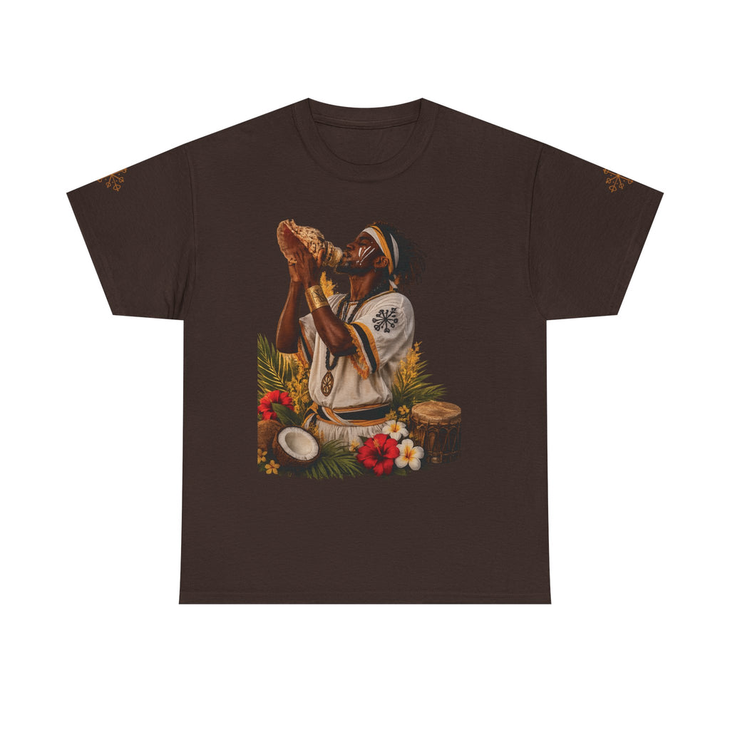 Heritage Tee — 'Deyoh Heritage' Garinagu Cultural T-Shirt