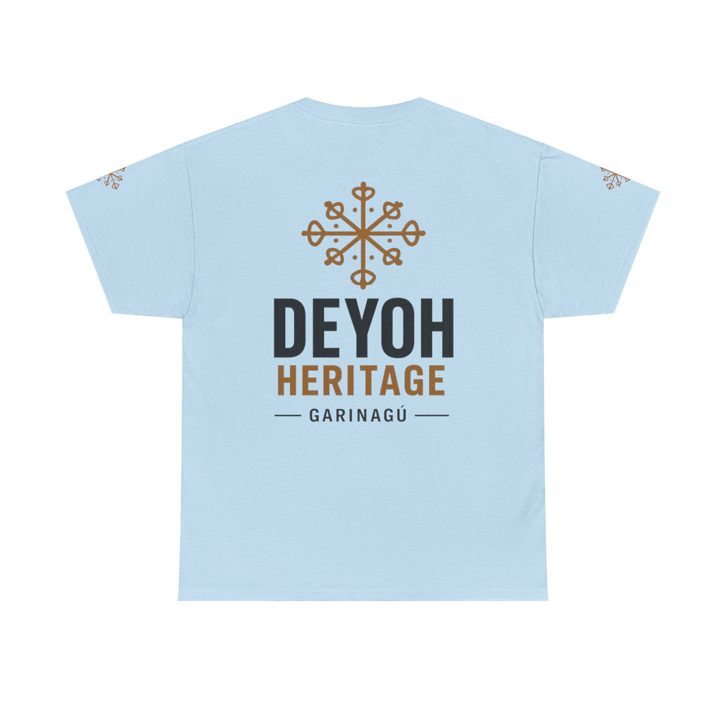 Drum Heritage T-Shirt — "Dombury" Traditional Gararun Design