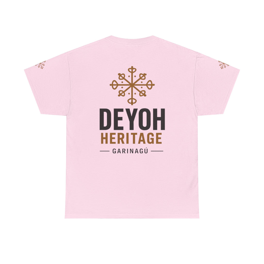 Drum Heritage T-Shirt — "Dombury" Traditional Gararun Design