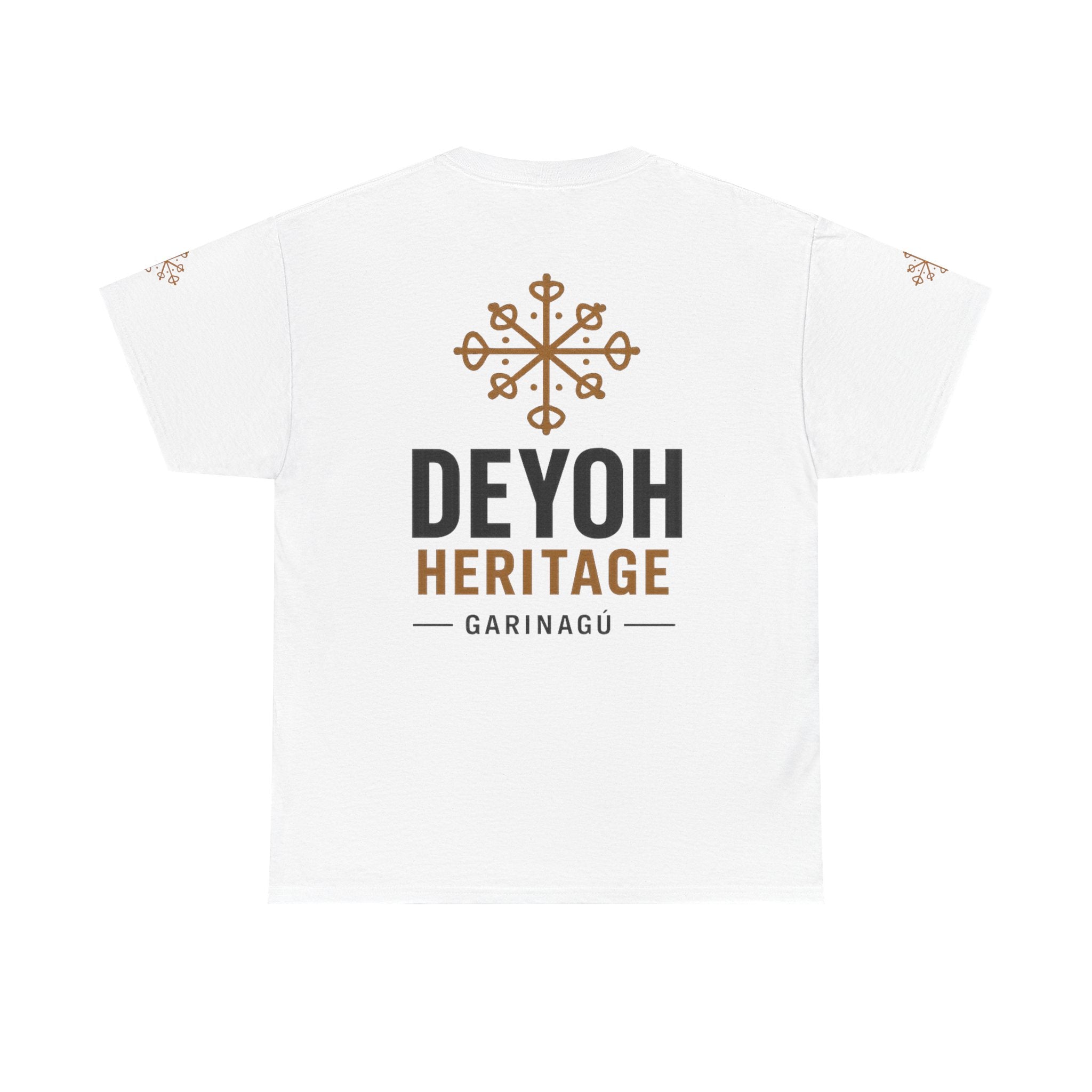 Drum Heritage T-Shirt — "Dombury" Traditional Gararun Design