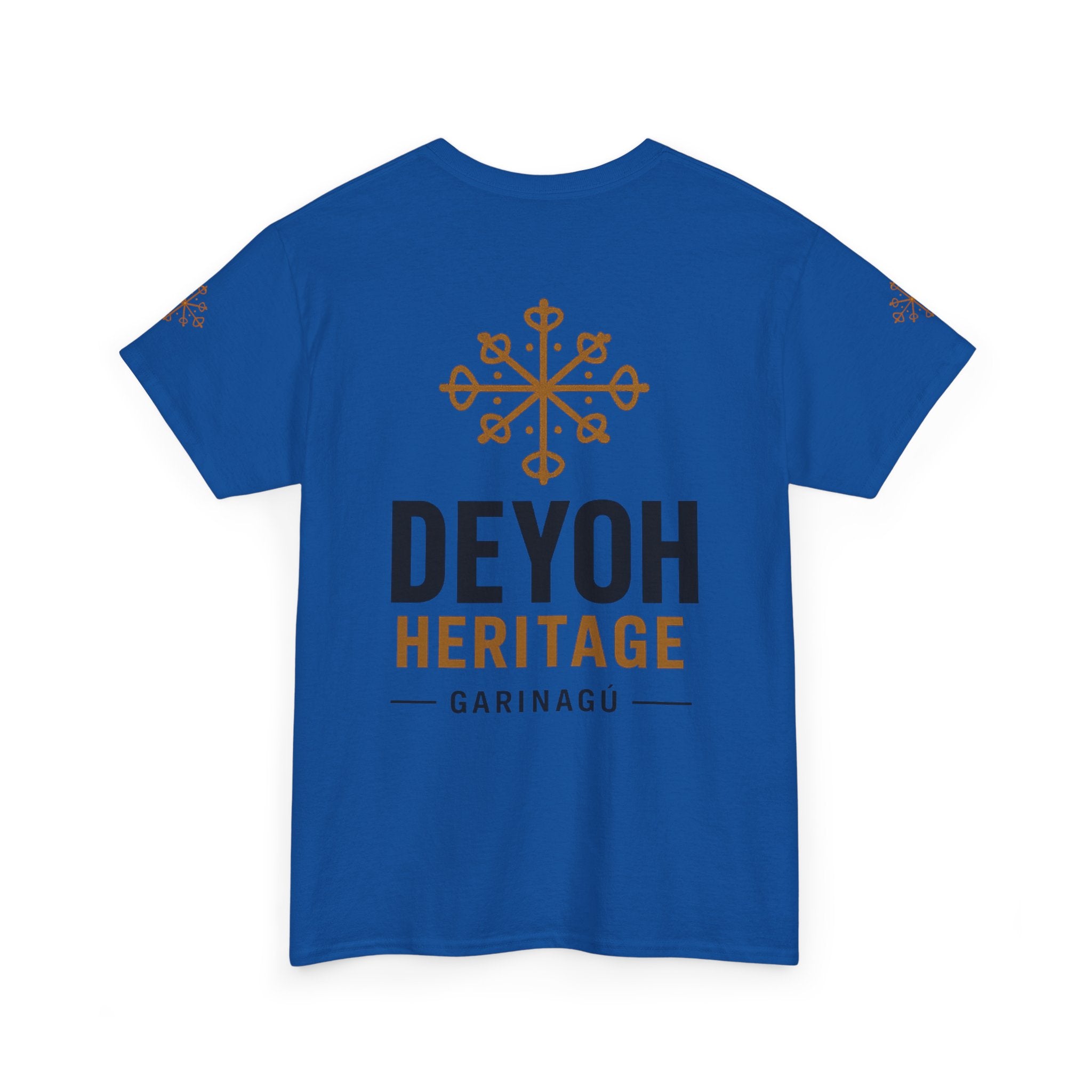 Drum Heritage T-Shirt — "Dombury" Traditional Gararun Design
