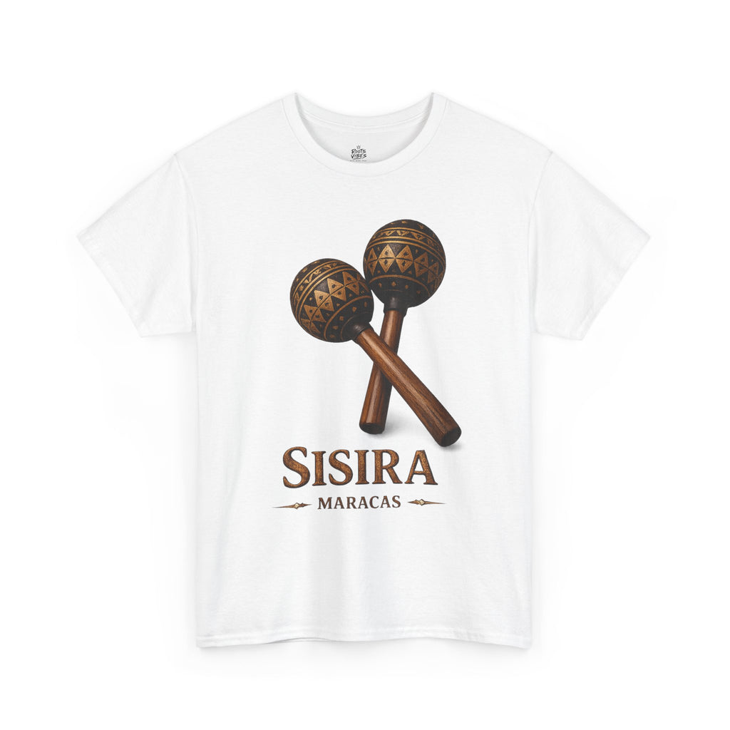 Sisira Maracas T-Shirt — Latin Percussion Graphic Tee