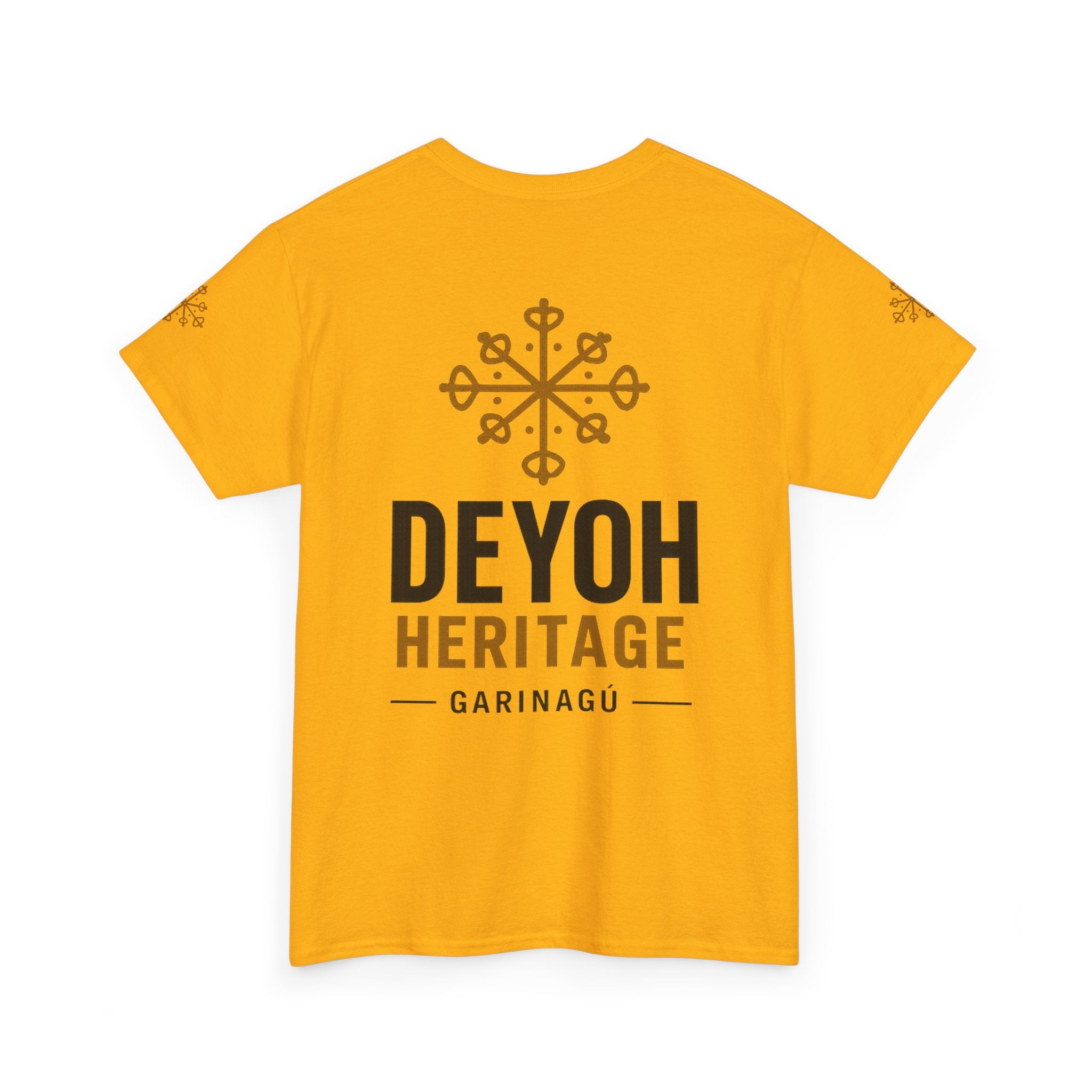 Drum Heritage T-Shirt — "Dombury" Traditional Gararun Design