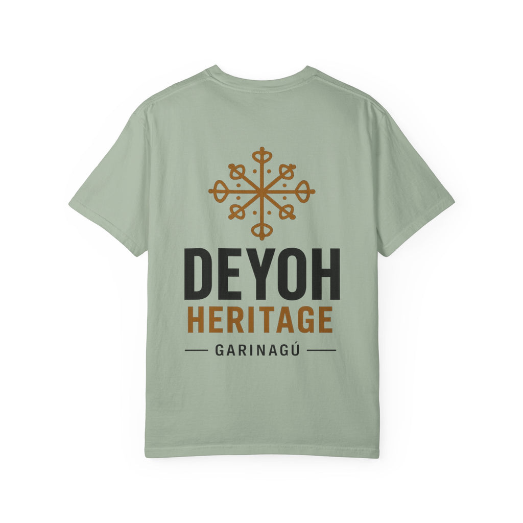 Dancer Graphic T-Shirt — "Deyoh Heritage" Garinagu Cultural Tee
