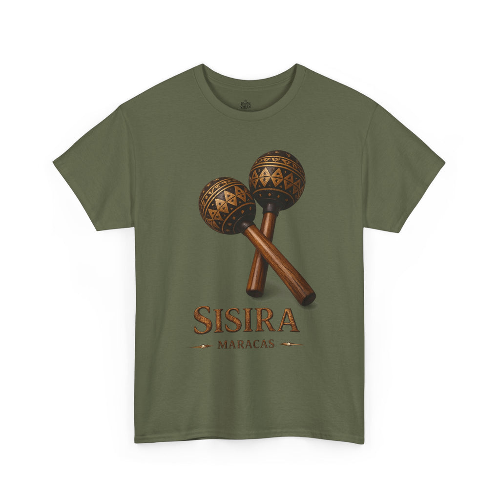 Sisira Maracas T-Shirt — Latin Percussion Graphic Tee