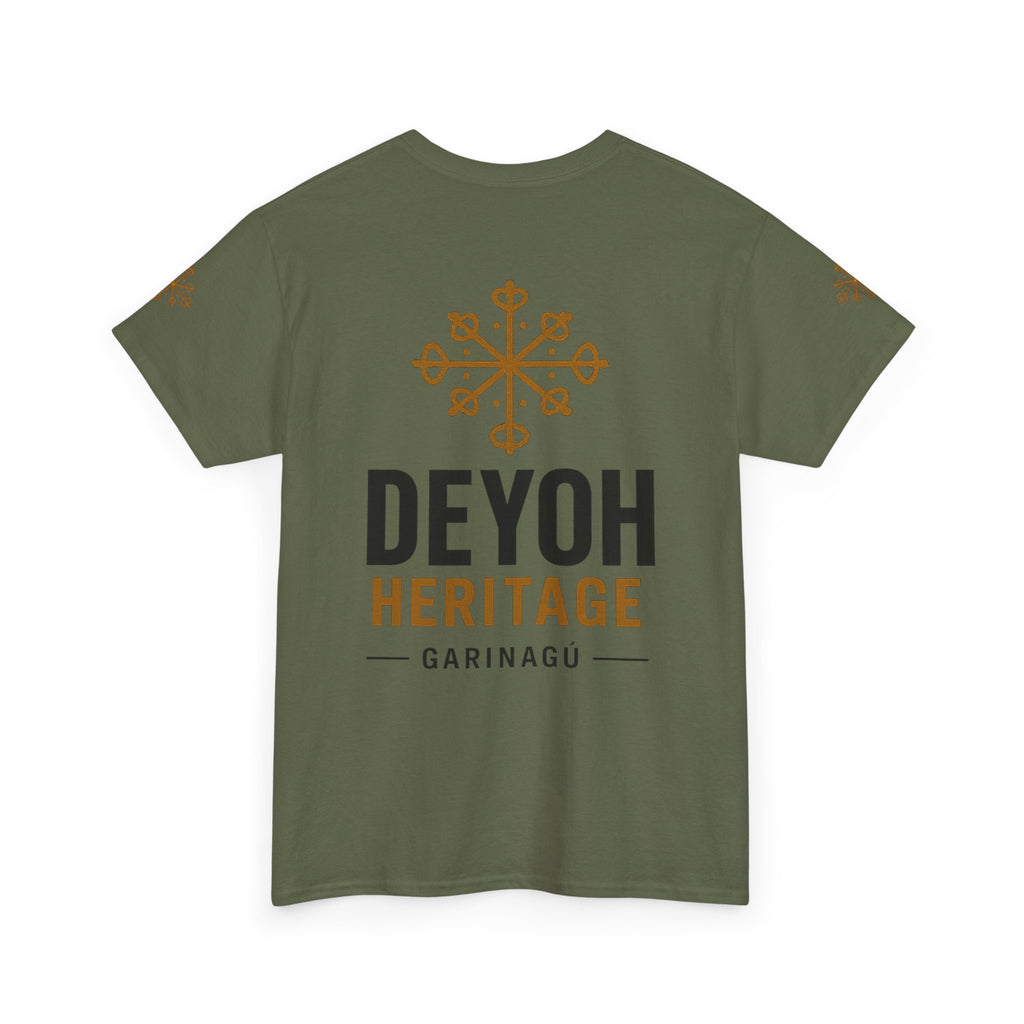 Drum Heritage T-Shirt — "Dombury" Traditional Gararun Design