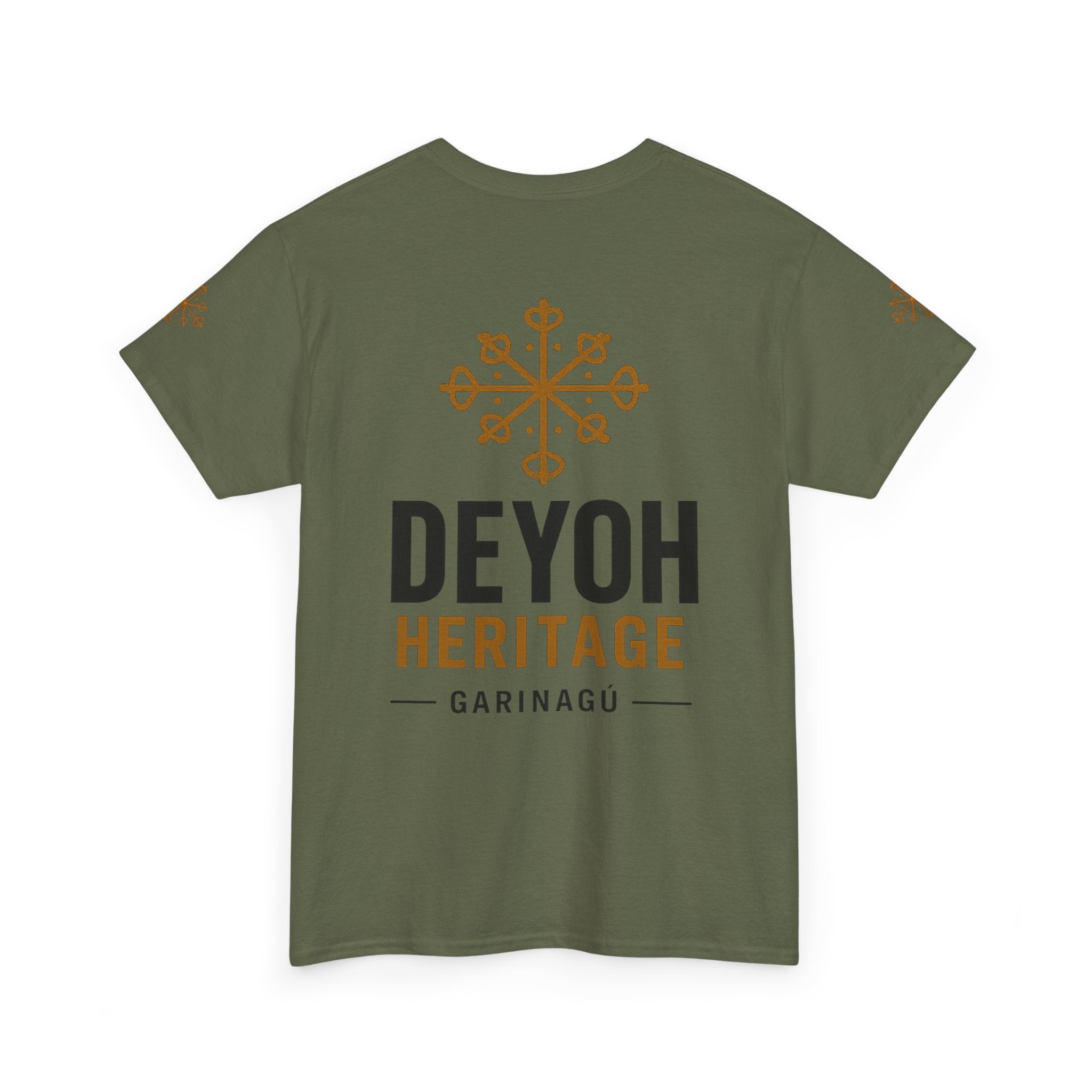 Drum Heritage T-Shirt — "Dombury" Traditional Gararun Design
