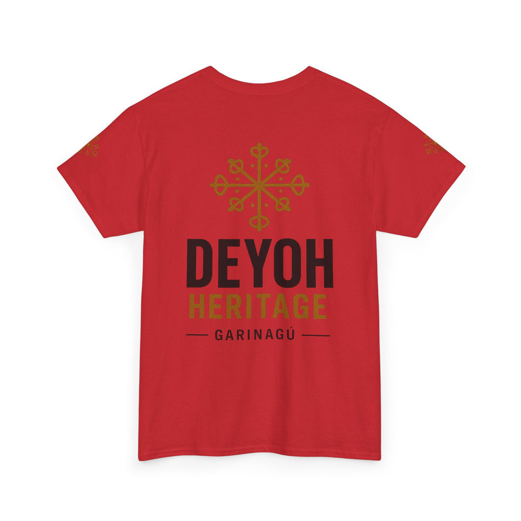 Drum Heritage T-Shirt — "Dombury" Traditional Gararun Design