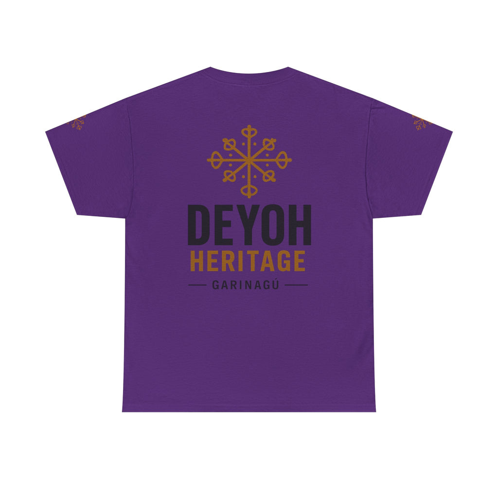 Drum Heritage T-Shirt — "Dombury" Traditional Gararun Design