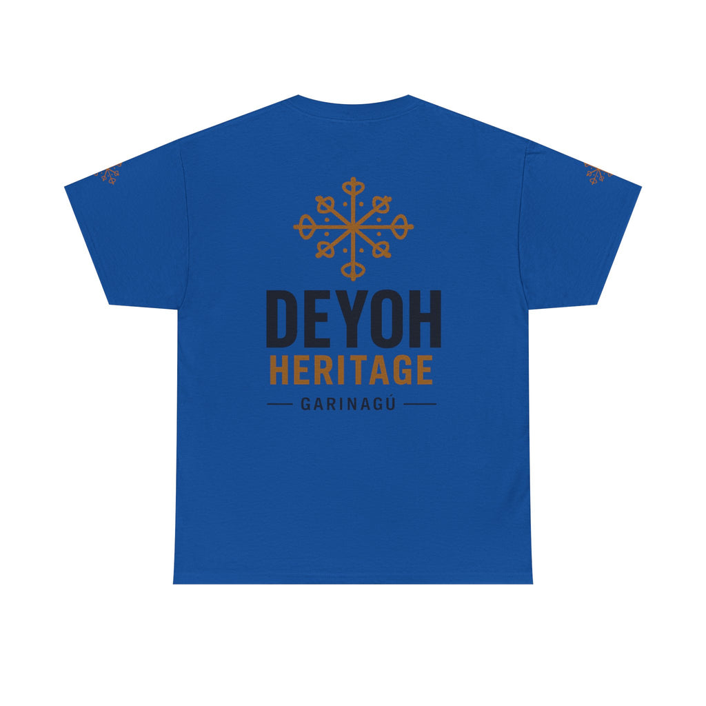Drum Heritage T-Shirt — "Dombury" Traditional Gararun Design