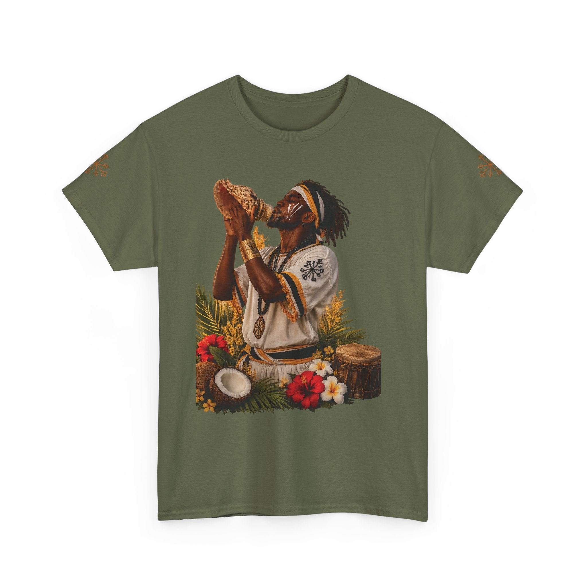 Heritage Tee — 'Deyoh Heritage' Garinagu Cultural T-Shirt
