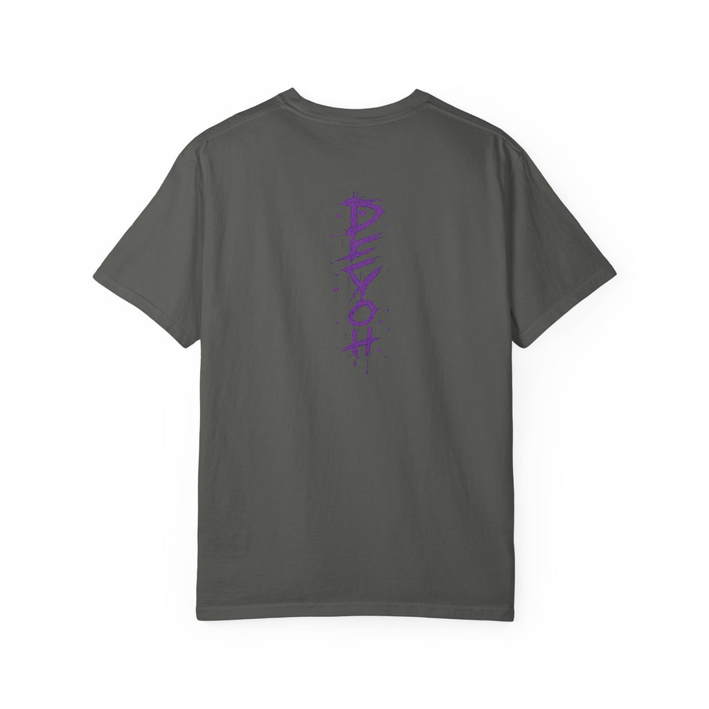 T-Shirt — "Never Silent" Crown Graphic (Devon State)