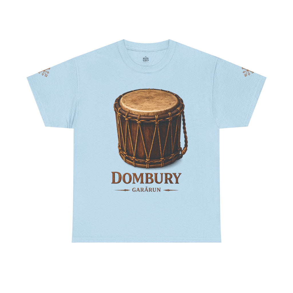 Drum Heritage T-Shirt — "Dombury" Traditional Gararun Design