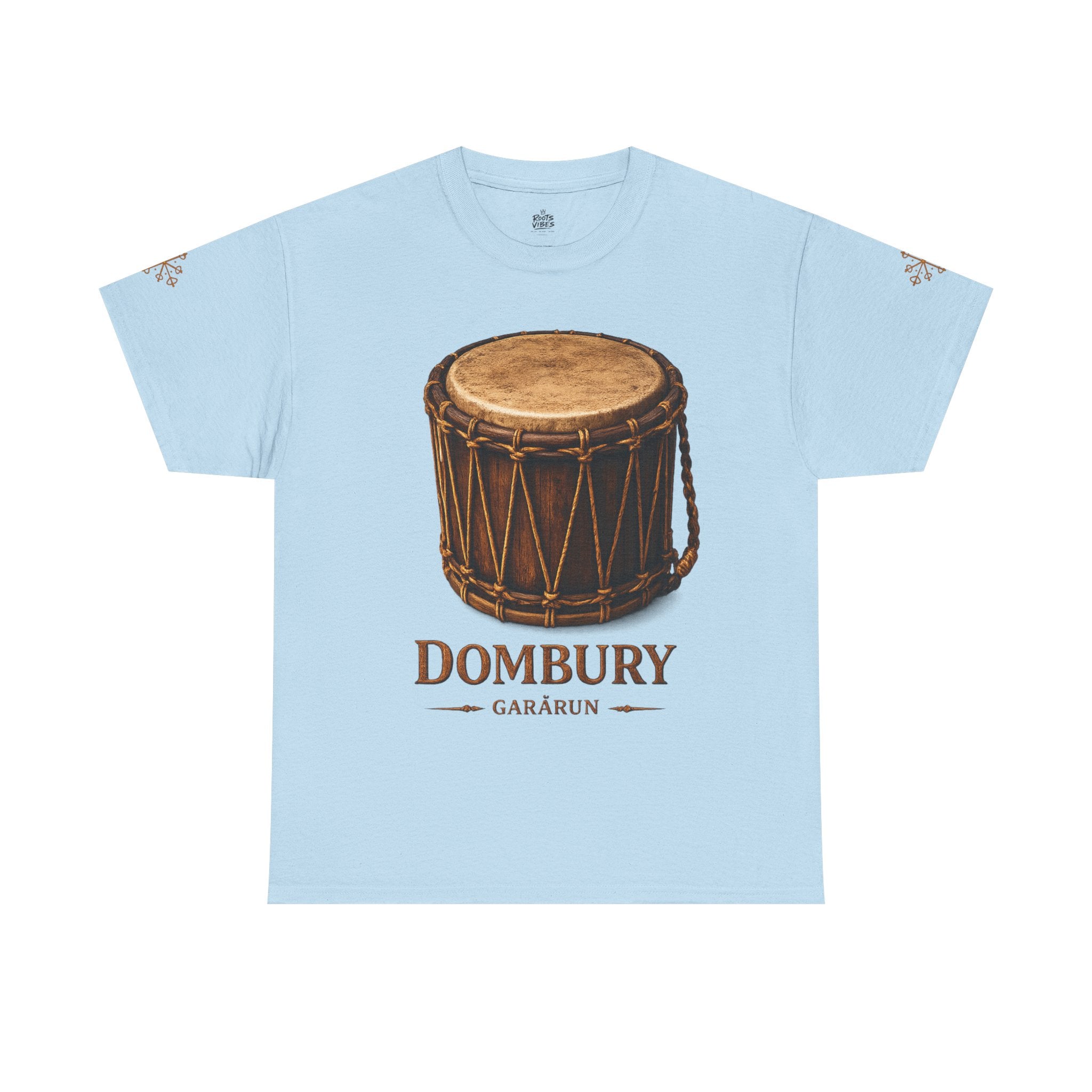 Drum Heritage T-Shirt — "Dombury" Traditional Gararun Design