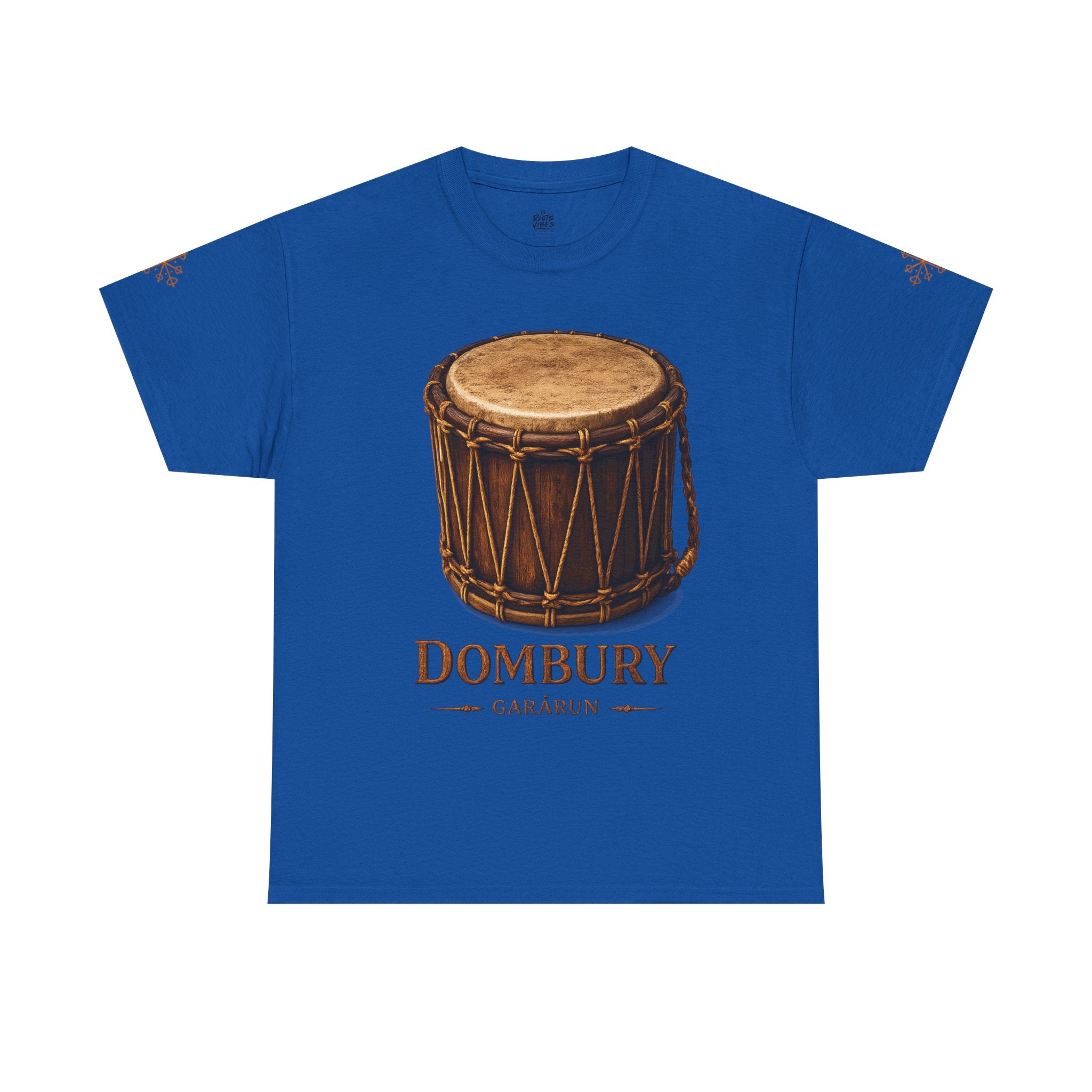 Drum Heritage T-Shirt — "Dombury" Traditional Gararun Design
