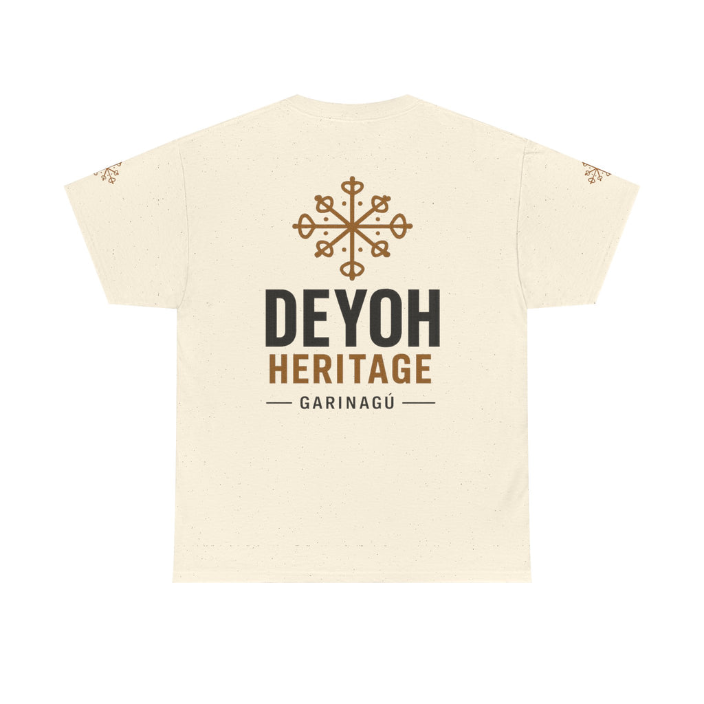 Drum Heritage T-Shirt — "Dombury" Traditional Gararun Design
