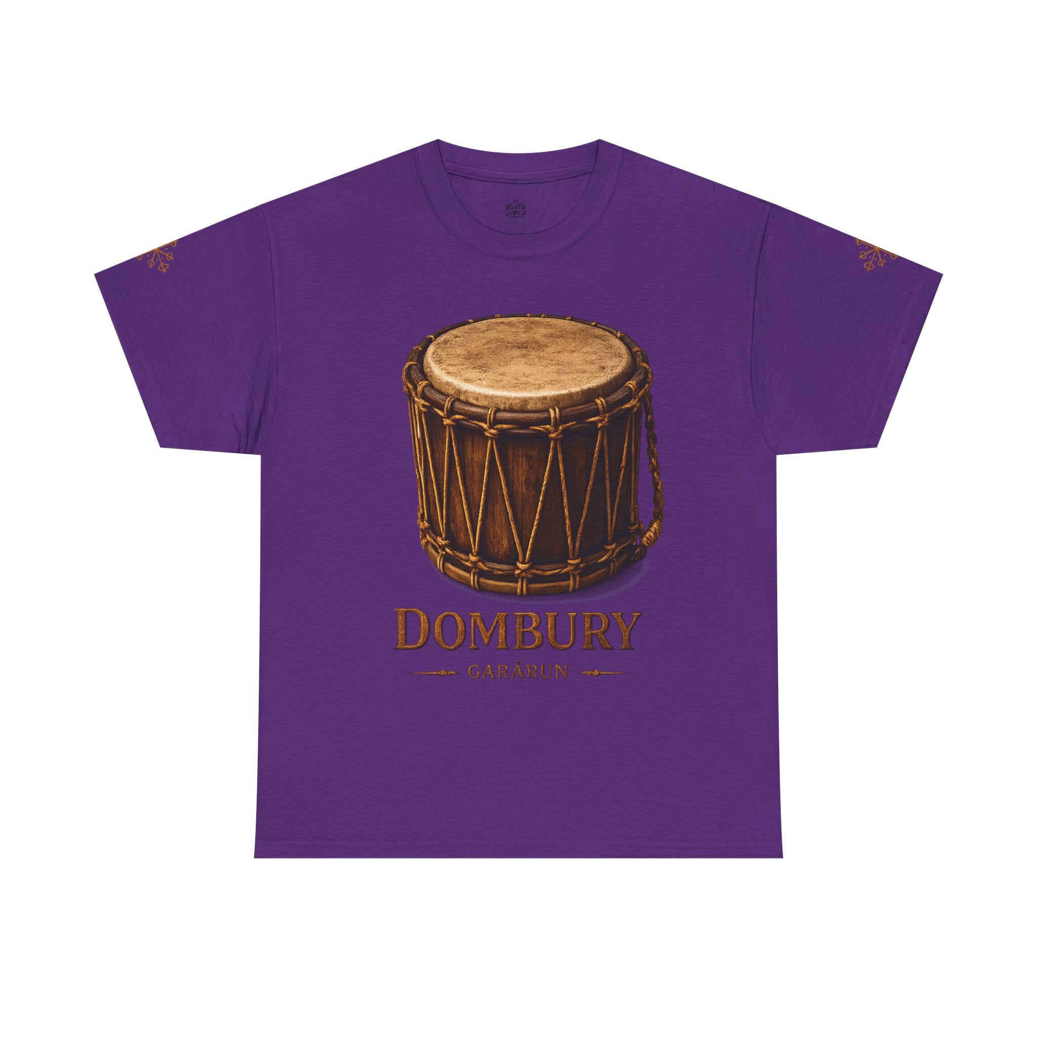 Drum Heritage T-Shirt — "Dombury" Traditional Gararun Design