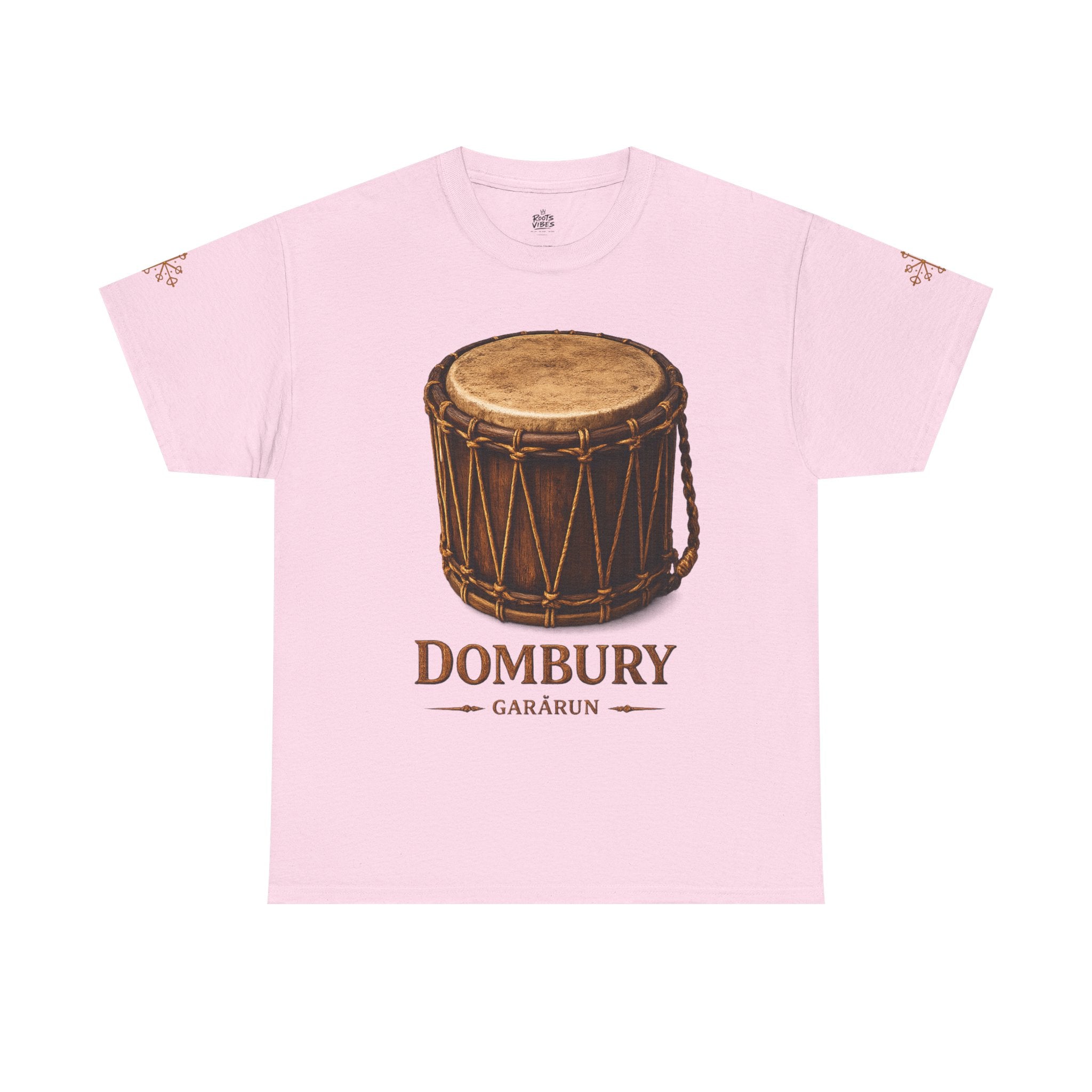 Drum Heritage T-Shirt — "Dombury" Traditional Gararun Design