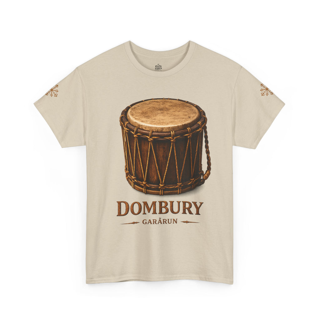 Drum Heritage T-Shirt — "Dombury" Traditional Gararun Design