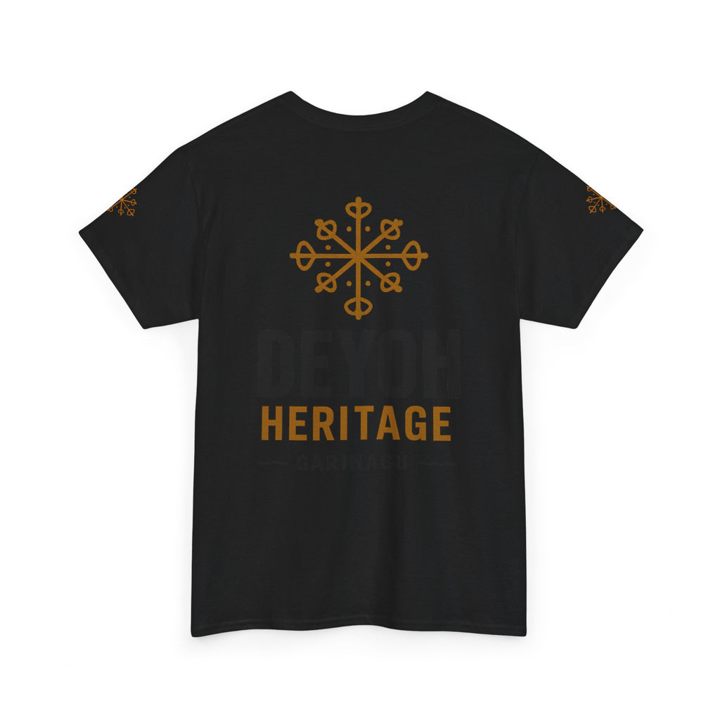 Drum Heritage T-Shirt — "Dombury" Traditional Gararun Design
