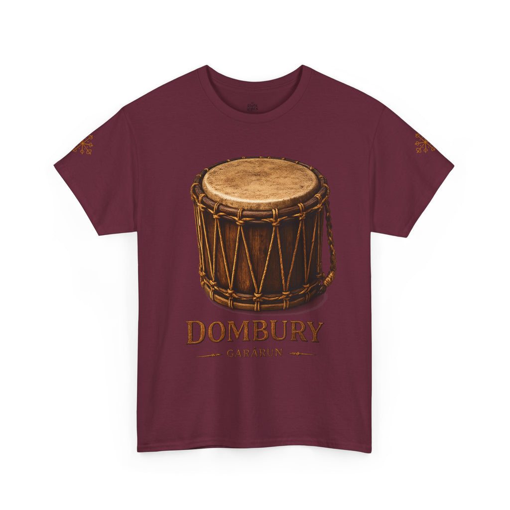 Drum Heritage T-Shirt — "Dombury" Traditional Gararun Design