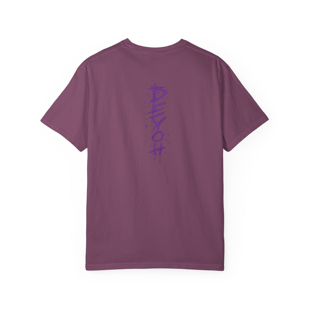 T-Shirt — "Never Silent" Crown Graphic (Devon State)