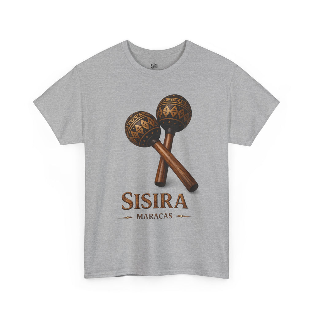 Sisira Maracas T-Shirt — Latin Percussion Graphic Tee