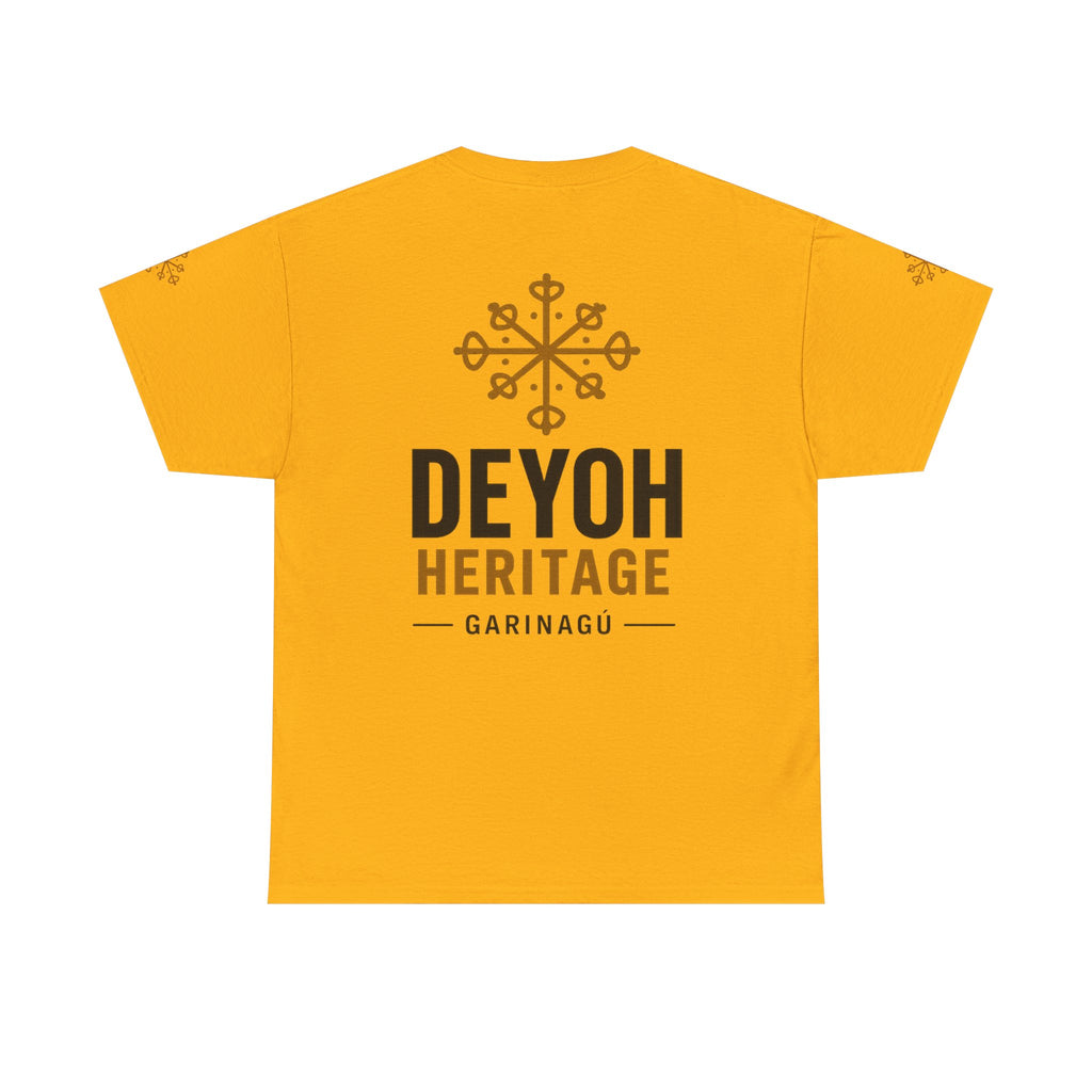 Drum Heritage T-Shirt — "Dombury" Traditional Gararun Design