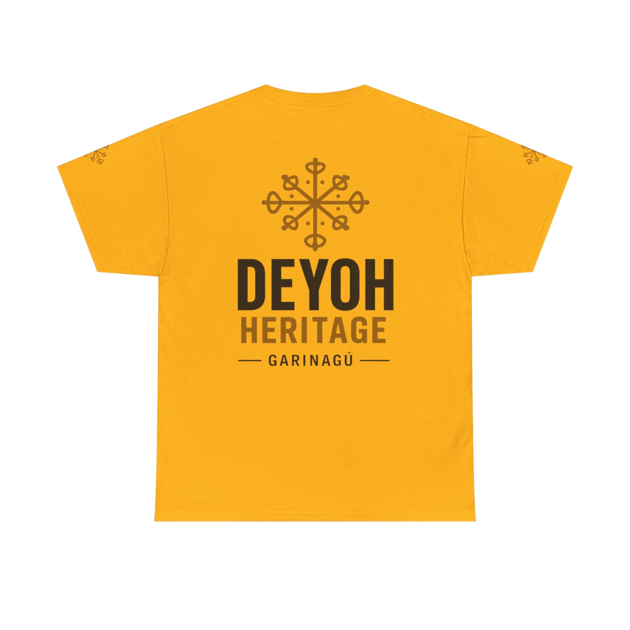 Drum Heritage T-Shirt — "Dombury" Traditional Gararun Design