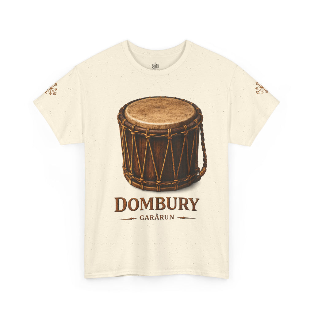 Drum Heritage T-Shirt — "Dombury" Traditional Gararun Design