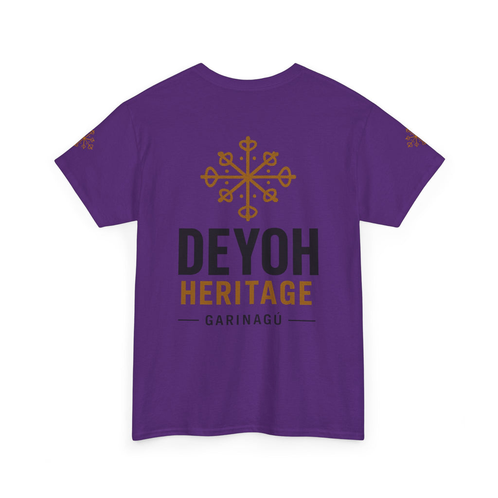 Drum Heritage T-Shirt — "Dombury" Traditional Gararun Design