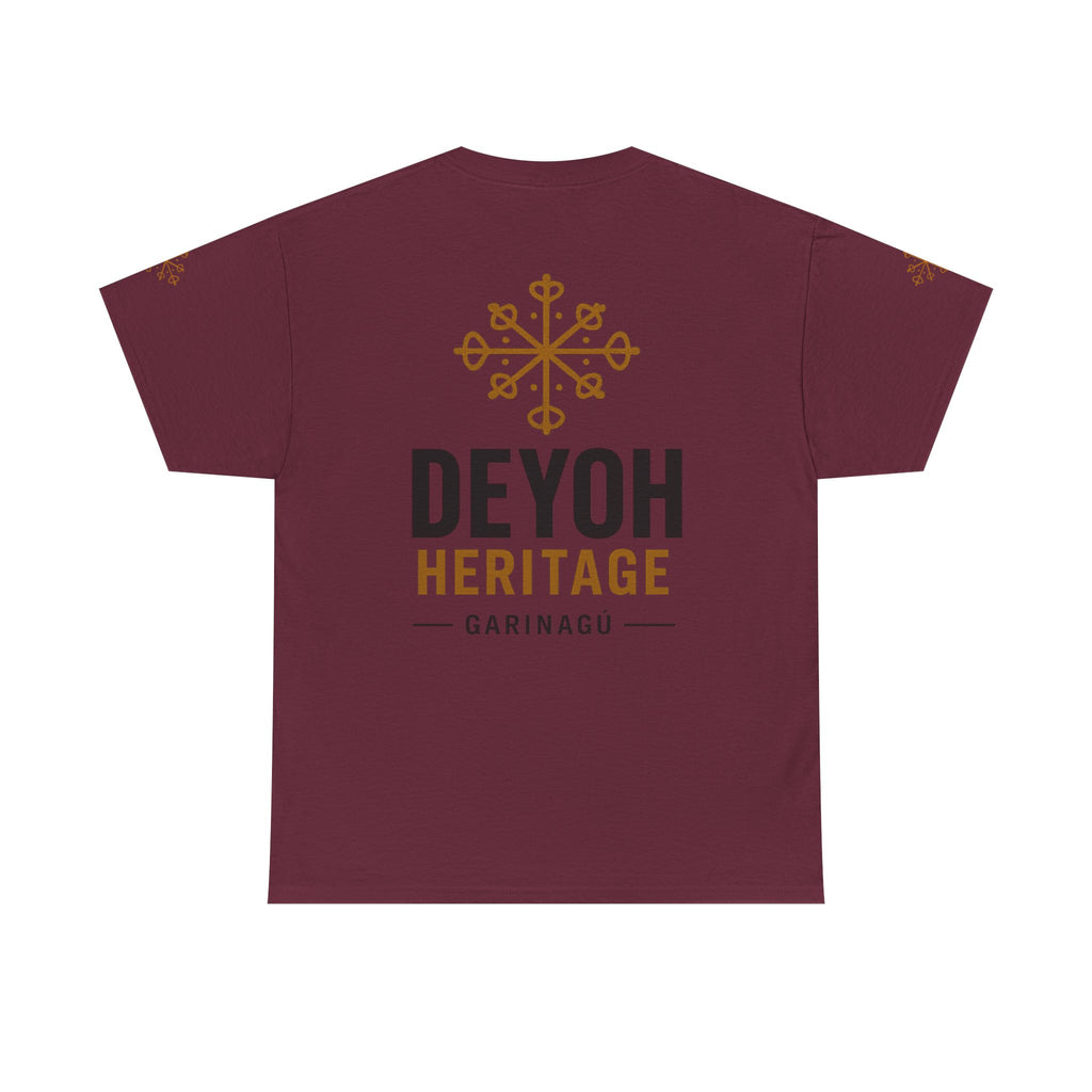 Drum Heritage T-Shirt — "Dombury" Traditional Gararun Design