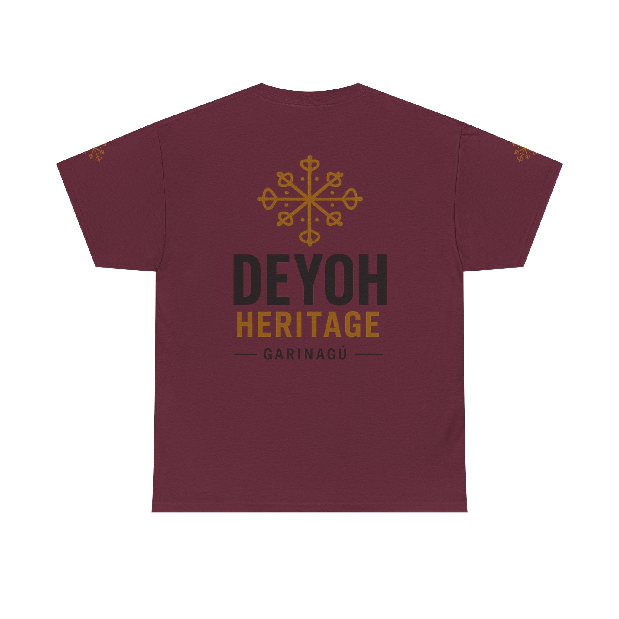 Drum Heritage T-Shirt — "Dombury" Traditional Gararun Design