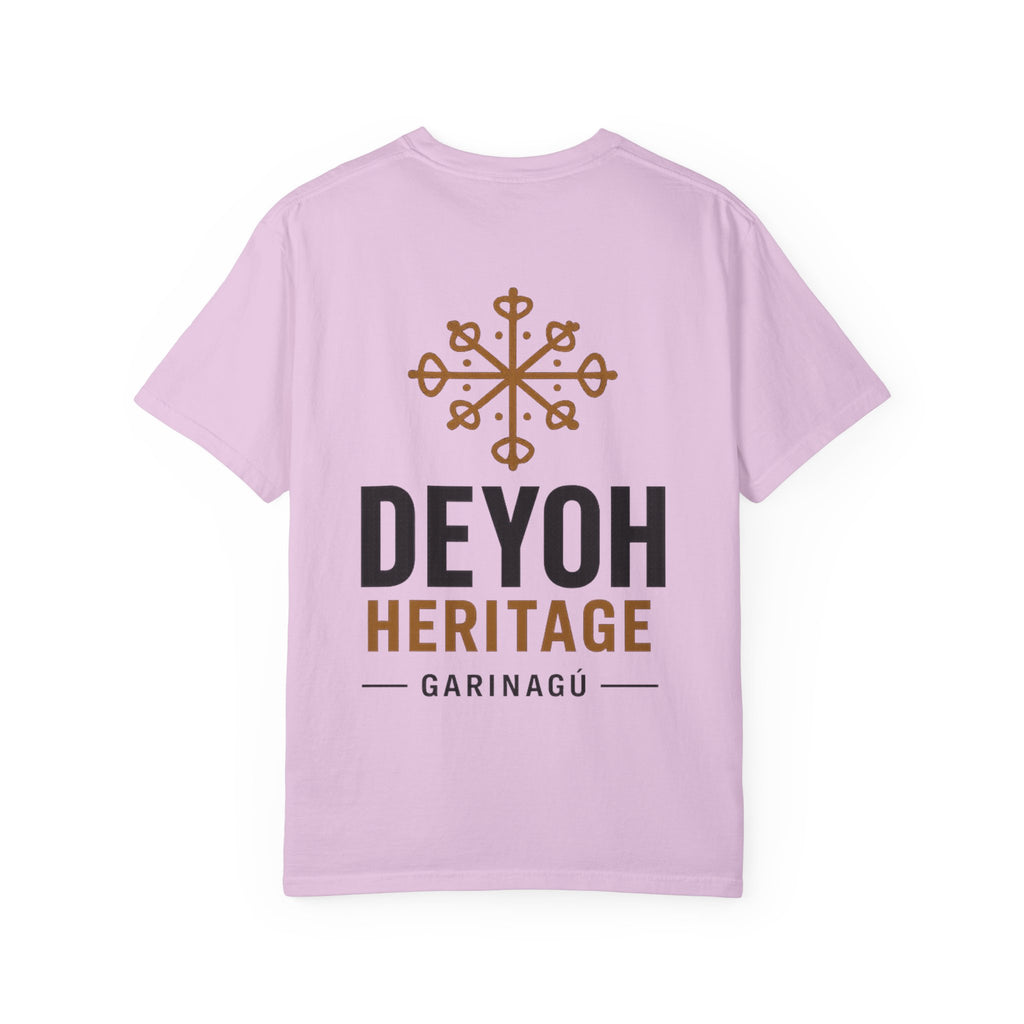 Dancer Graphic T-Shirt — "Deyoh Heritage" Garinagu Cultural Tee