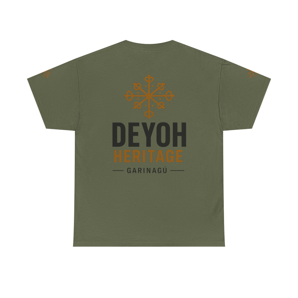 Drum Heritage T-Shirt — "Dombury" Traditional Gararun Design
