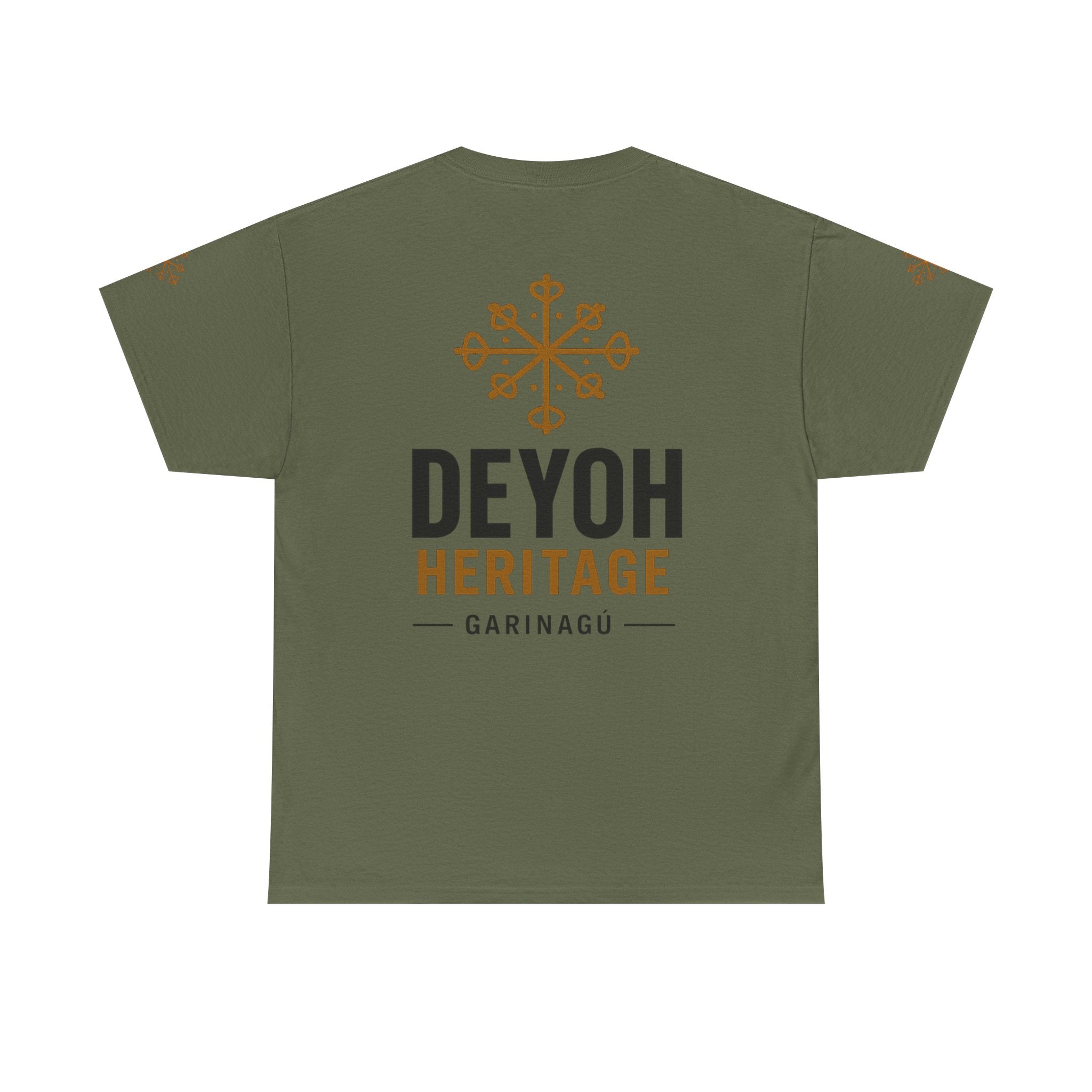 Drum Heritage T-Shirt — "Dombury" Traditional Gararun Design