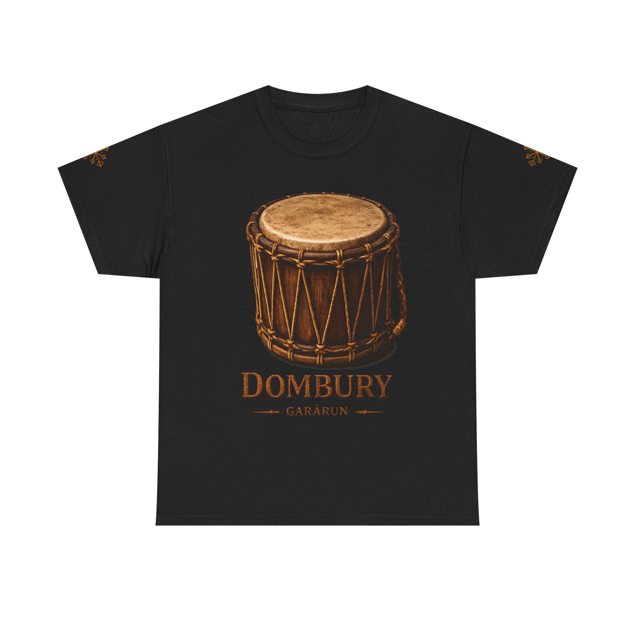 Drum Heritage T-Shirt — "Dombury" Traditional Gararun Design