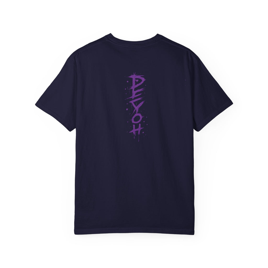T-Shirt — "Never Silent" Crown Graphic (Devon State)