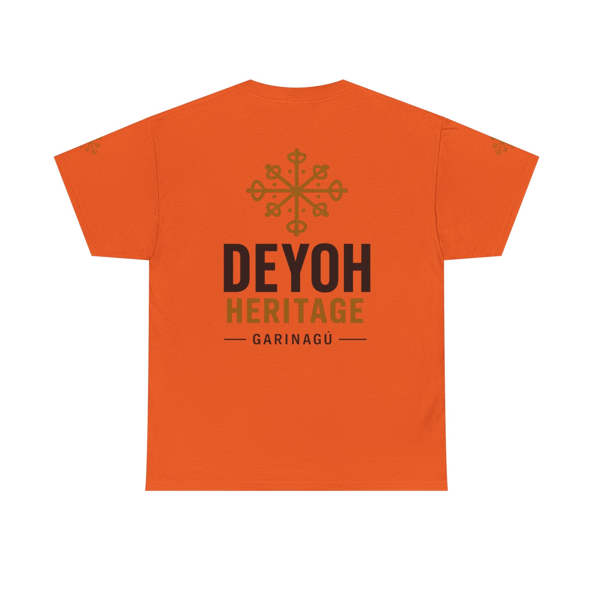 Drum Heritage T-Shirt — "Dombury" Traditional Gararun Design