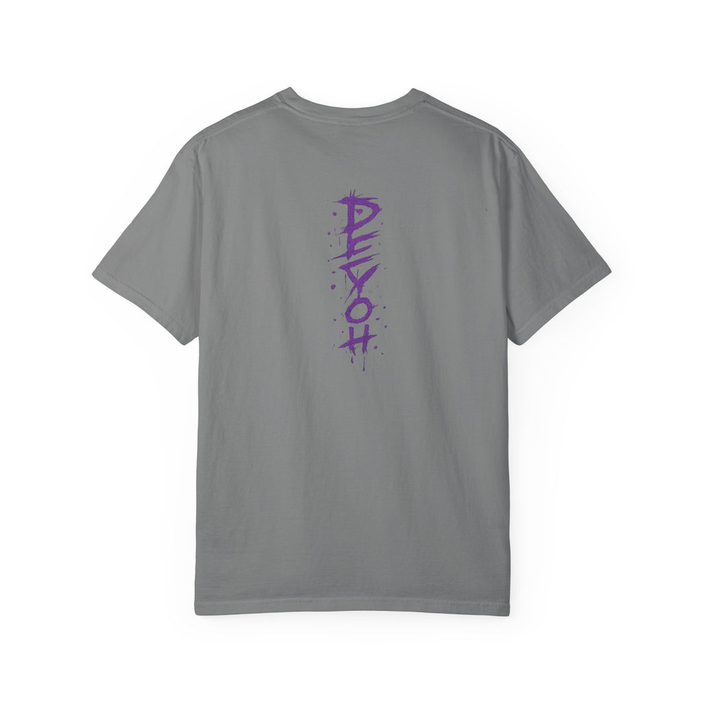 T-Shirt — "Never Silent" Crown Graphic (Devon State)
