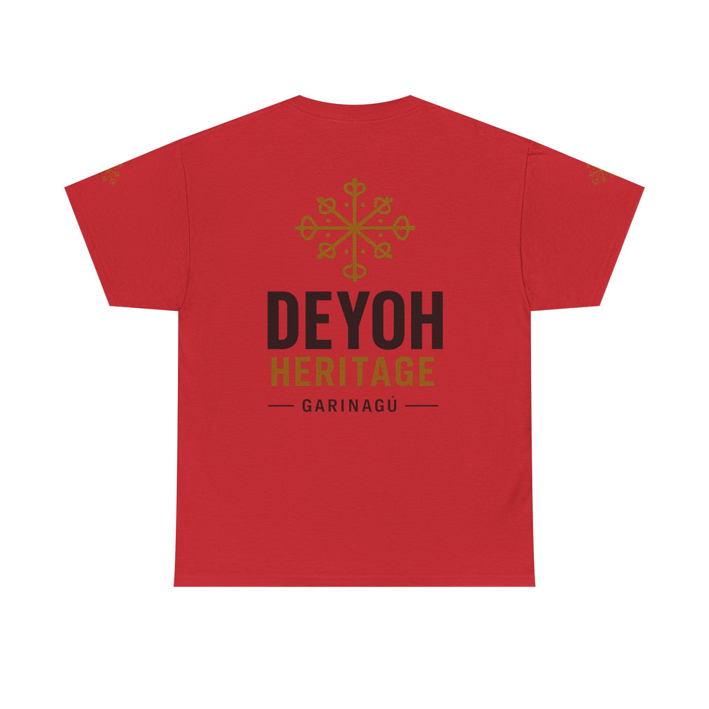 Drum Heritage T-Shirt — "Dombury" Traditional Gararun Design