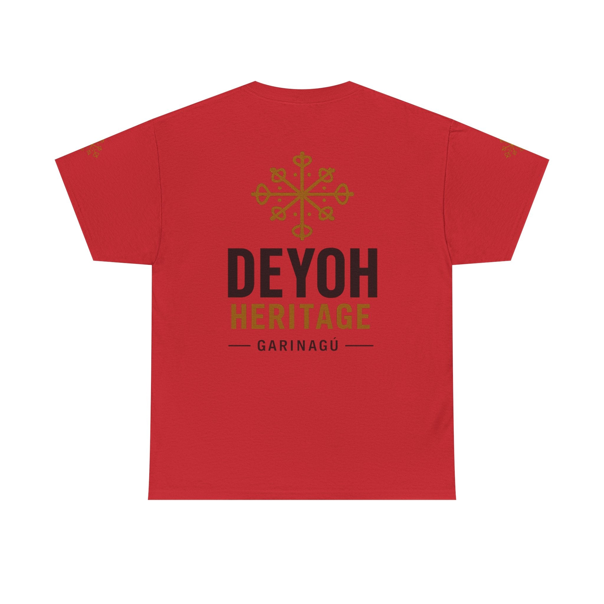 Drum Heritage T-Shirt — "Dombury" Traditional Gararun Design