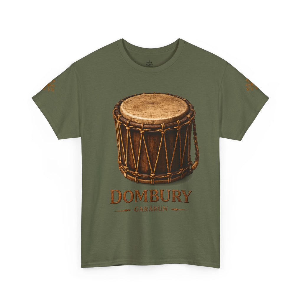 Drum Heritage T-Shirt — "Dombury" Traditional Gararun Design