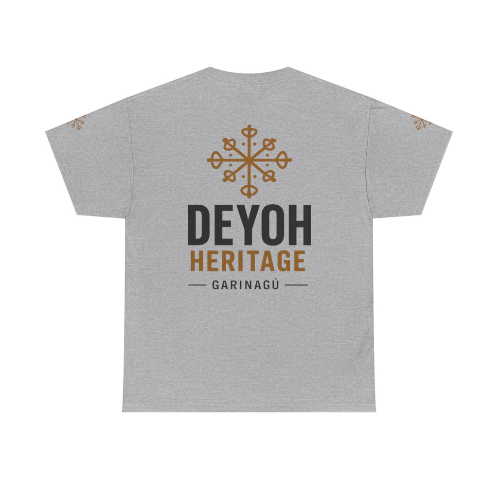 Drum Heritage T-Shirt — "Dombury" Traditional Gararun Design